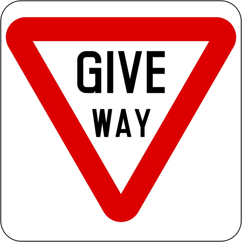 Give Way Sign