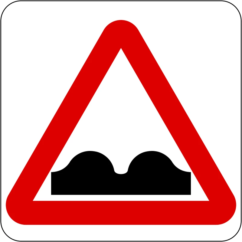 Uneven Road Sign